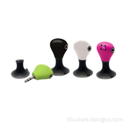 Earphone splitter with holder, for smartphone